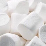 White marshmallows